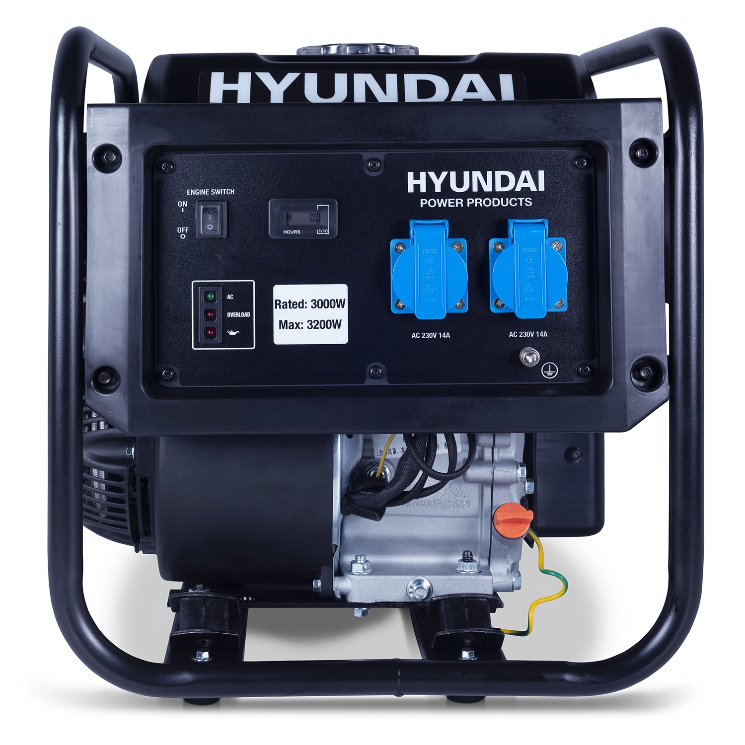 Hyundai 55017 - convertergenerator  - 3200W - 212cc - OHV motor