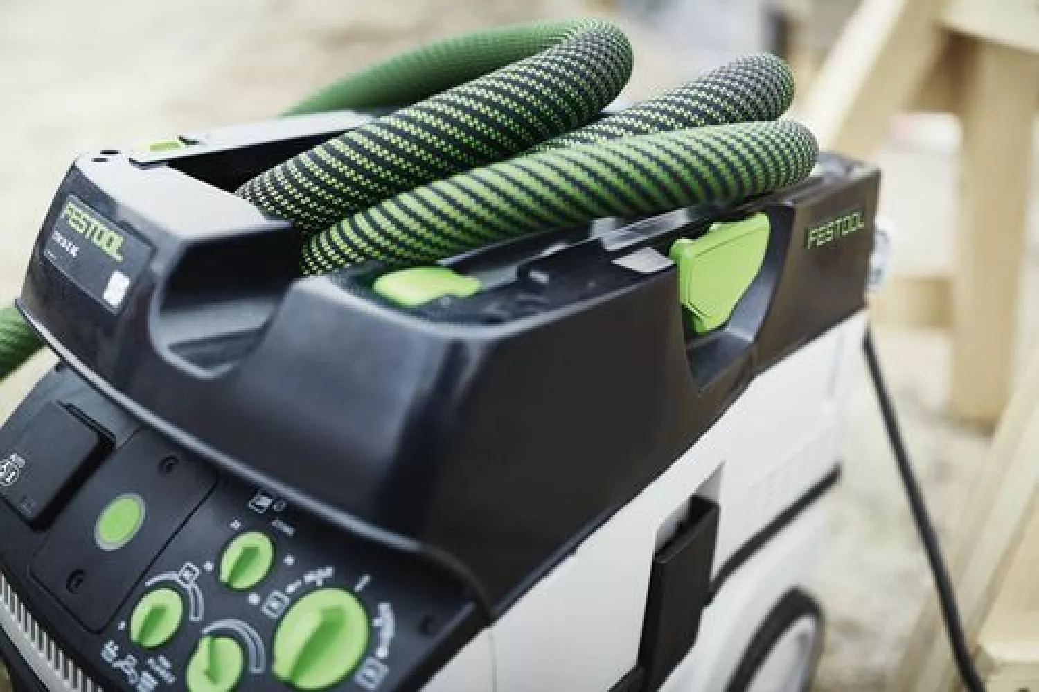 Festool CTM 26 E AC Bouwstofzuiger - 1200W - Klasse M - 26L