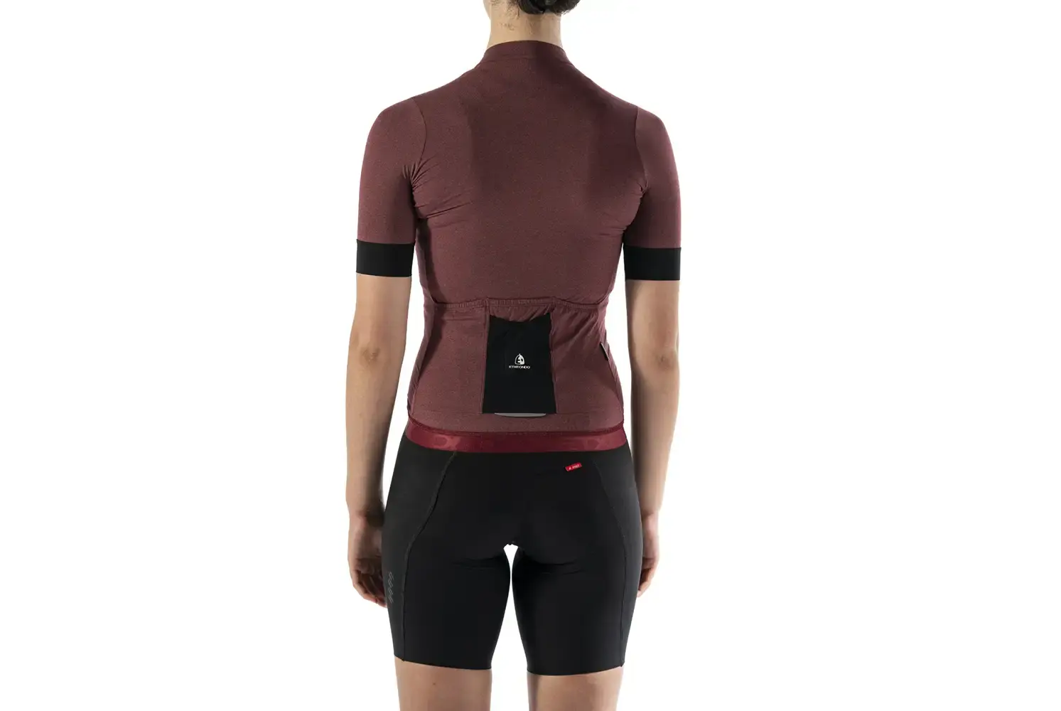 Etxeondo Ondara Fietsshirt Korte Mouwen Kastanjebruin Dames