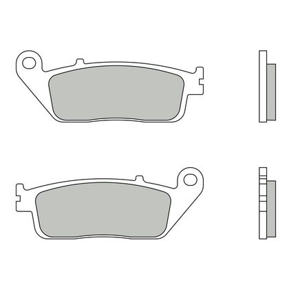 Plaquettes de freins Brembo Sinter Métal Fritté avant/arrière (selon modèle)
