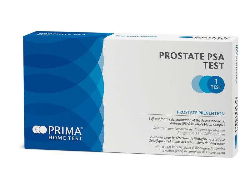 Prima Selbsttest Home Prostata PSA 1 Stück Bluttest Prostatawerte für Zuhause