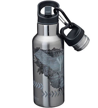 Carl Oscar Thermosflasche - Weisheit TEMPflask - 0,5 L - Grey St