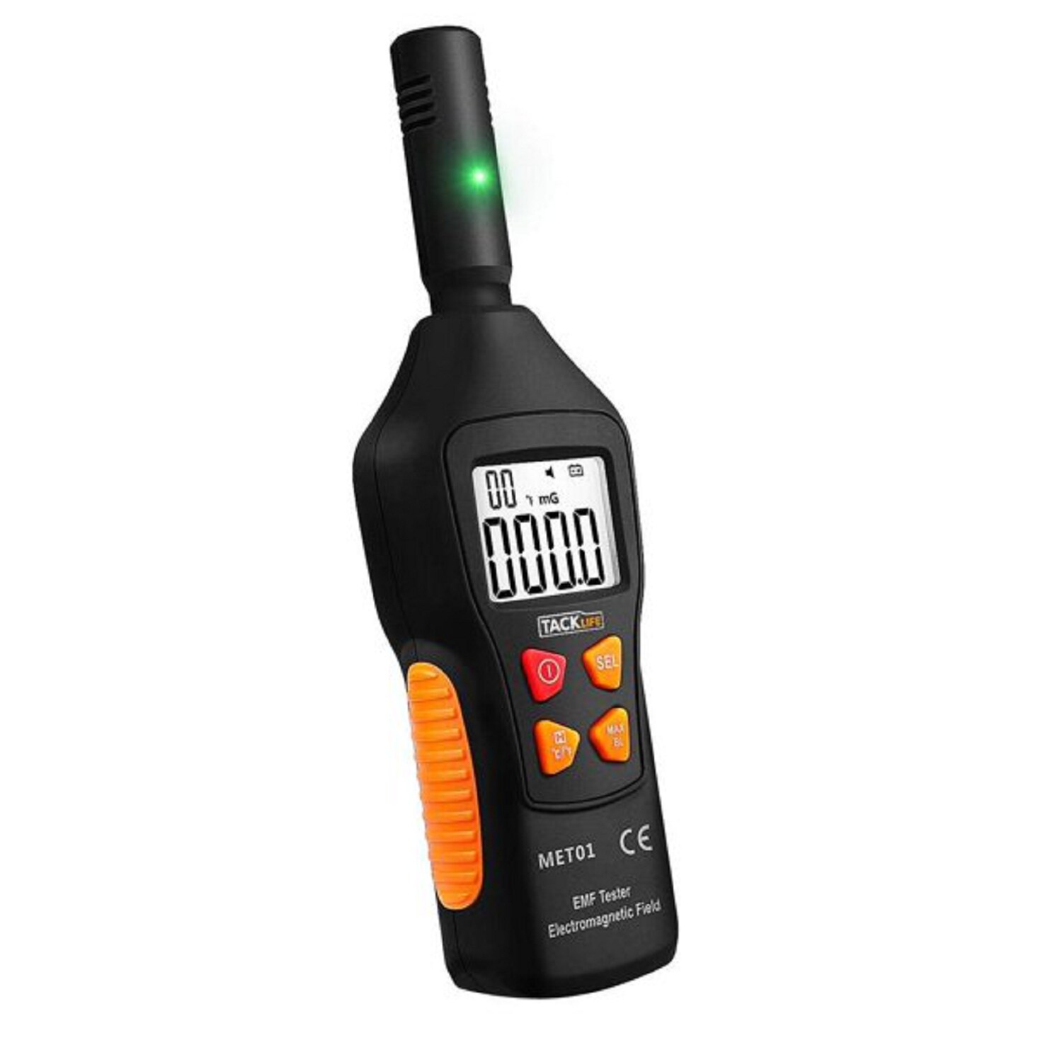 TACKLIFE MET01, EMF-Messgerät, Strahlungsdetektor für den Haushalt, 5 Hz – 3500 MHz