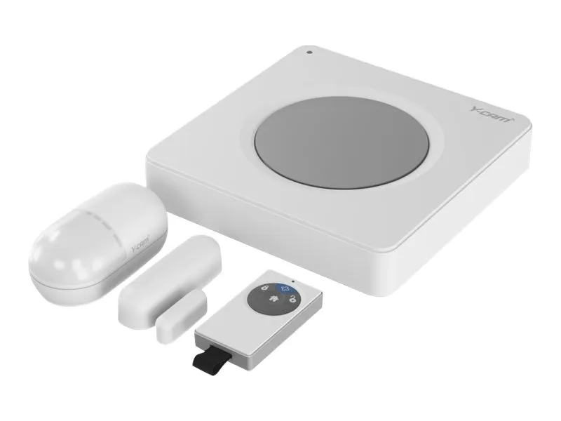 [OUTLET] - Y-cam Protect Triple Layer - Hjemmealarmsystem - trådløs, kabling - 10/100 Ethernet