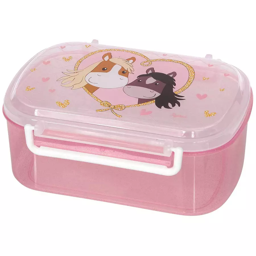 Sigikid Brotdose + Trinkflasche 2er Set hellrosa