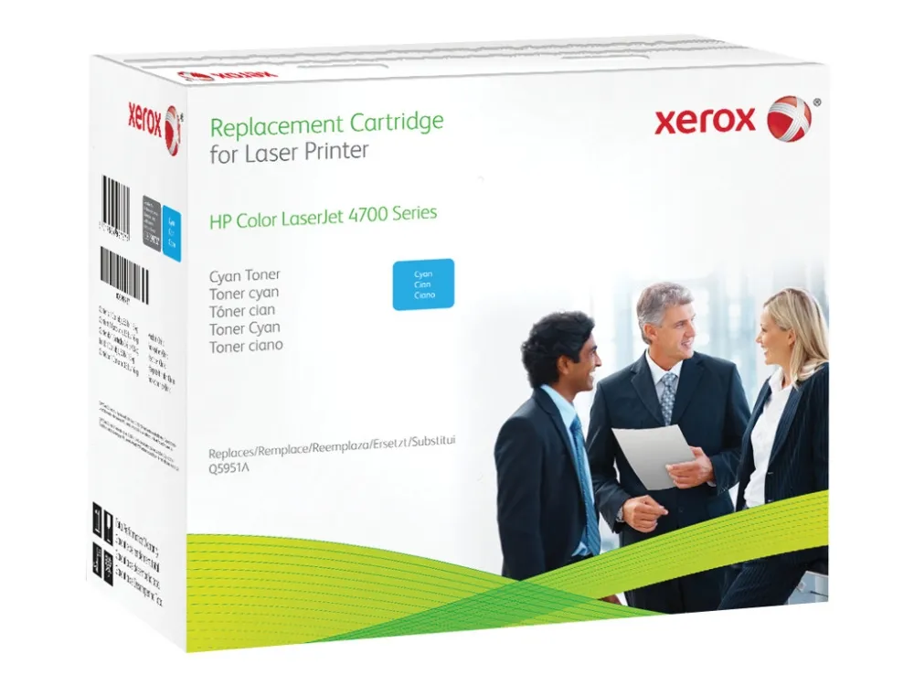 Xerox - Cyan - kompatibel - tonerpatron (alternativ til: HP Q5951A) - for HP Color LaserJet 4700, 4700dn, 4700dtn, 4700n, 4700ph