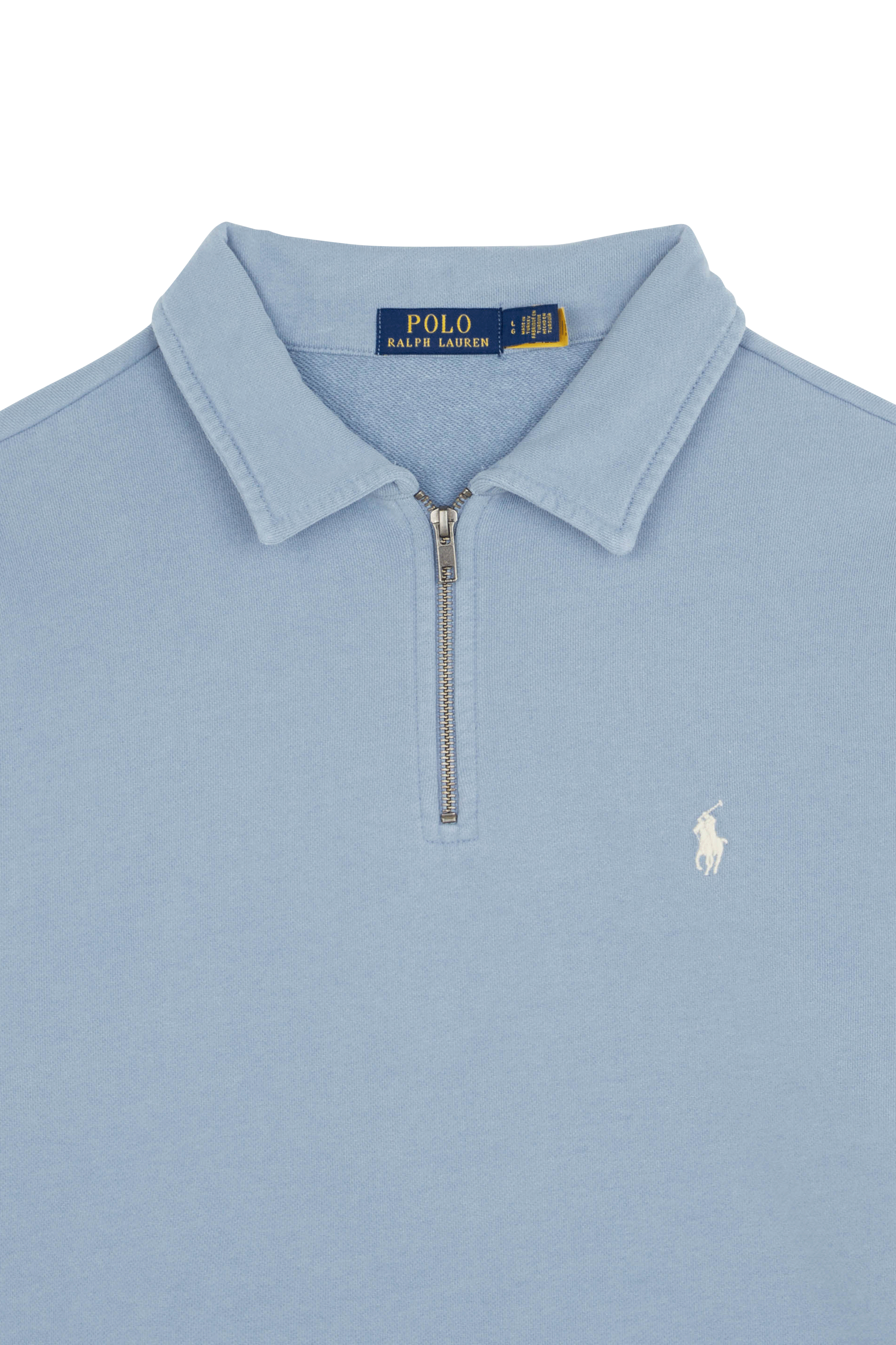 POLO RALPH LAUREN Sweatshirt LOOPBACK TERRY Bleu