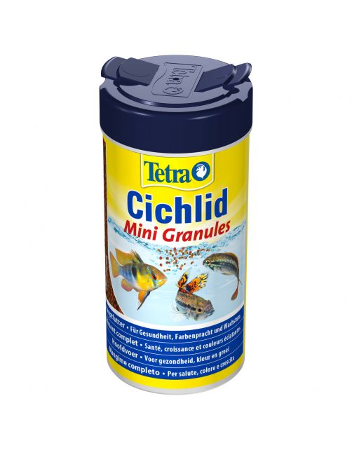 Tetra Cichlid Mini Granules - Vissenvoer - 250 ml