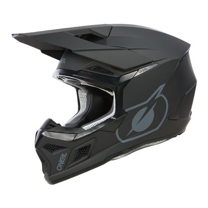 Casque cross O'Neal 3SRS YOUTH - SOLID V24 - Noir
