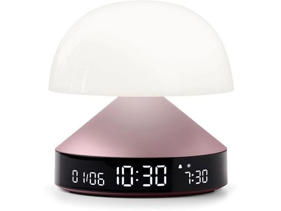 Lexon Lichtwecker Mina Sunrise Rosa Digitalwecker