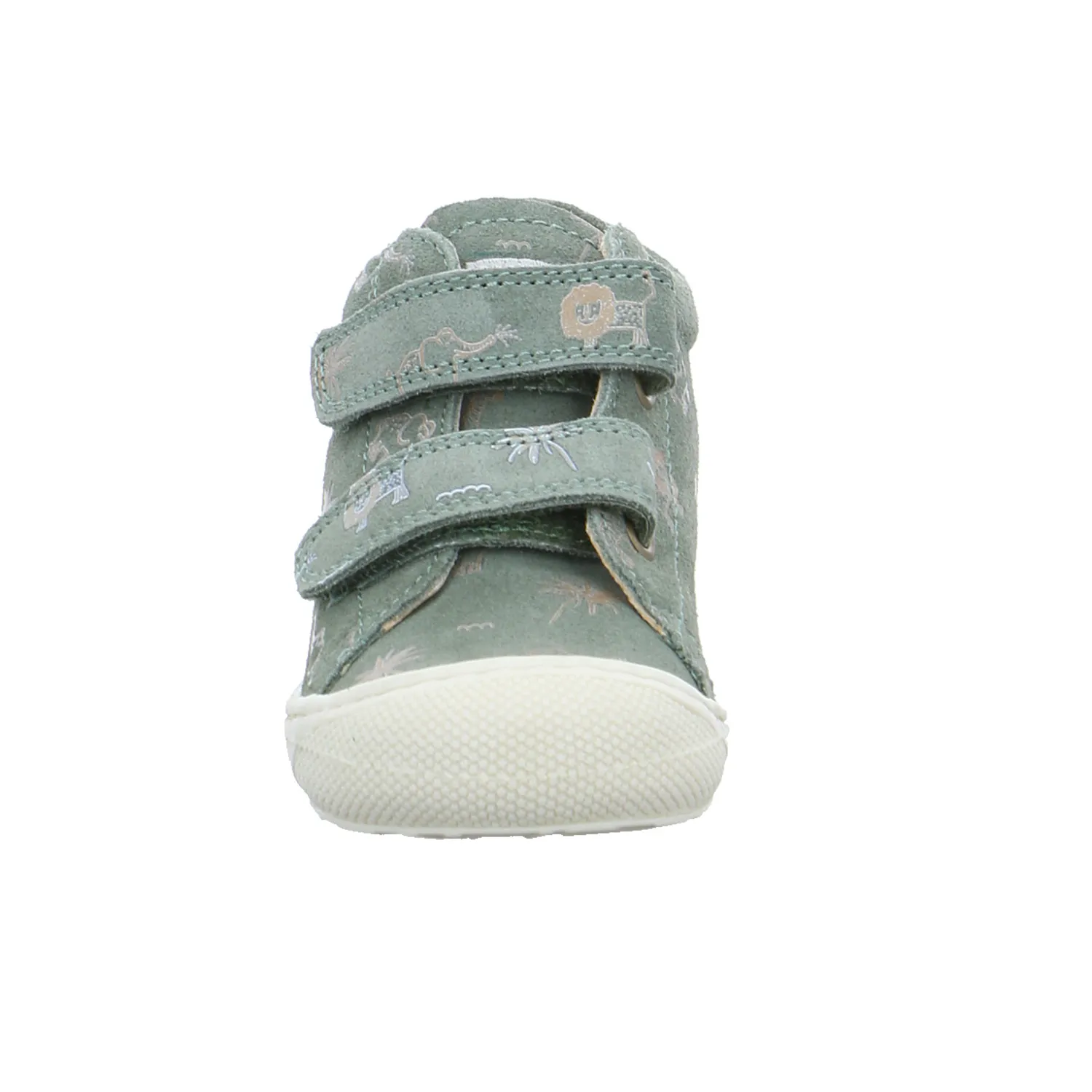 NATURINO Lauflernschuh Grün Leder  Unisex Bottine
