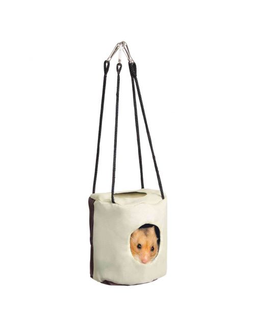 Trixie Ritselholletje - Kooi Accessoire - Ø 10x9 cm Grijs Groen