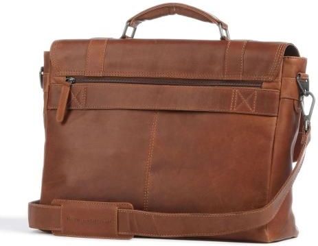 The Chesterfield Brand - Imperia - Leren Laptoptas - Cognac - Hoogwaardig Leer