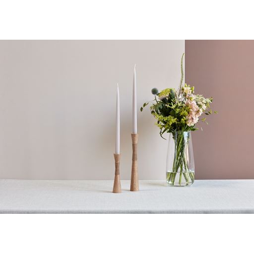 Andersen Furniture Spinn Lysestage, Eg, 20 cm