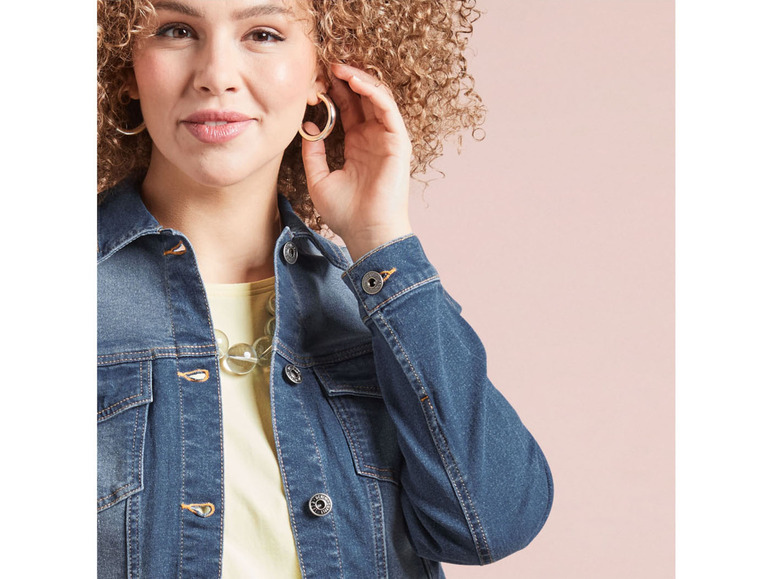 Dames spijkerjas plus size