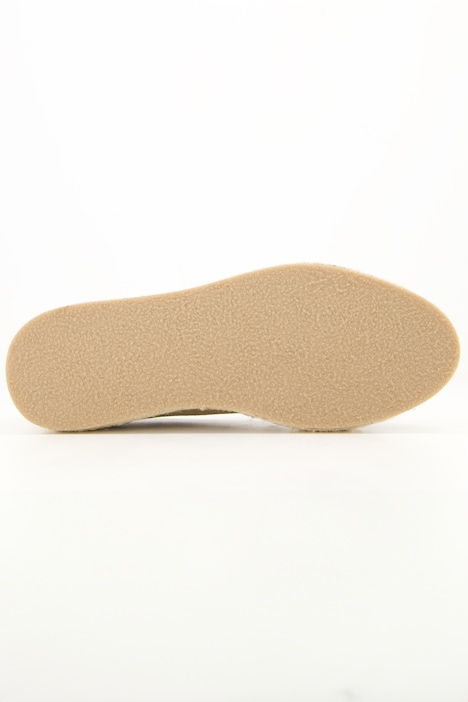 Leder-Espadrilles, Lamm-Veloursleder, Weite H