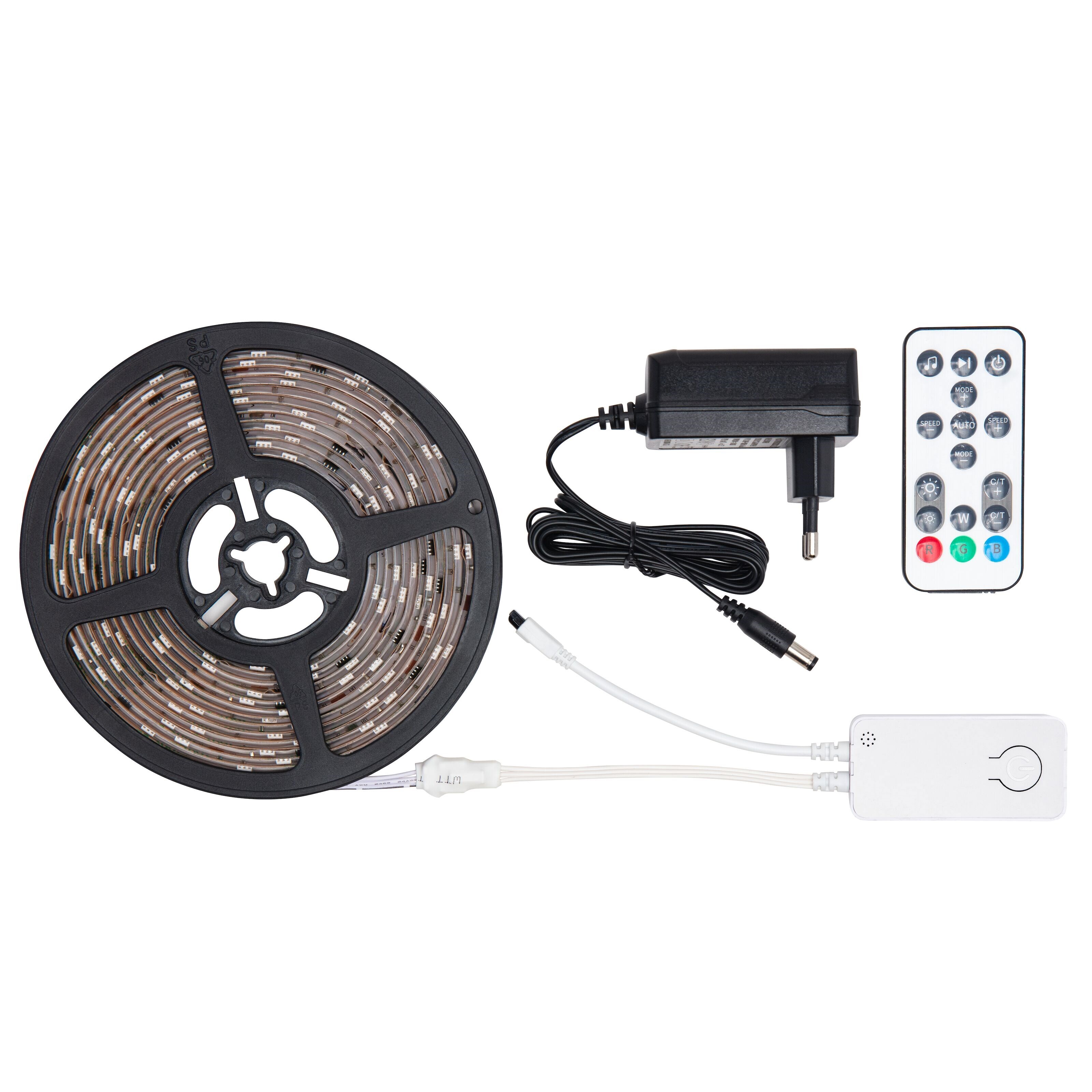 Cleverio Smart RGBIC LED-list (5 m) med wifi