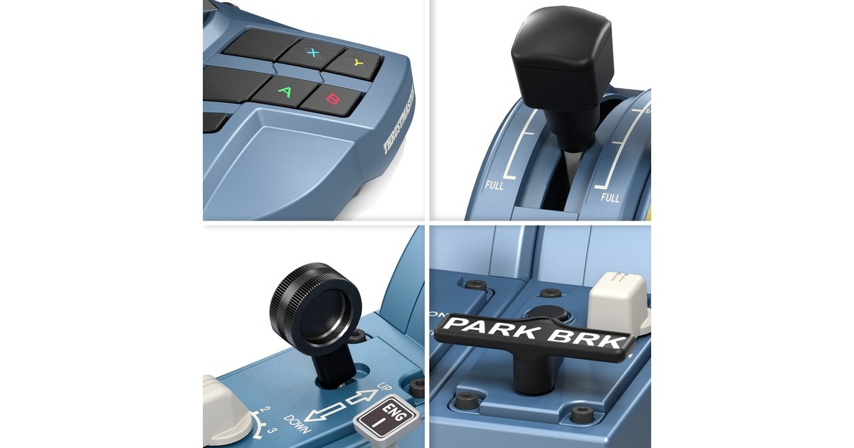 ThrustmasterTCA Captain Pack X Airbus Edition gaming set  (Zwart, Pc, Xbox Series X|S)