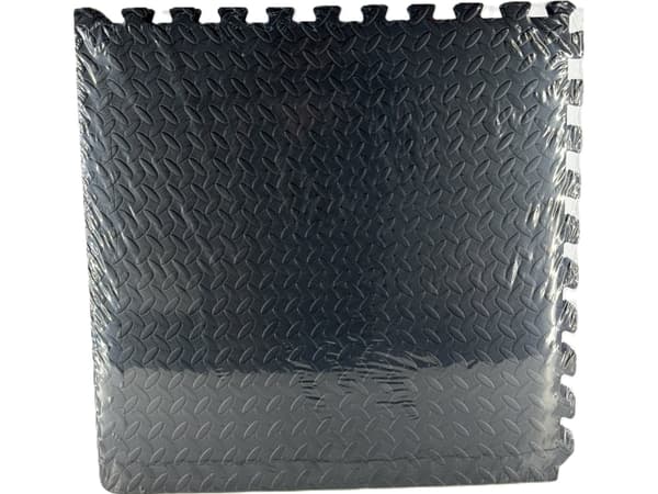Modulær treningsmatte puslespill 60x60 cm 12 mm 4 stk.