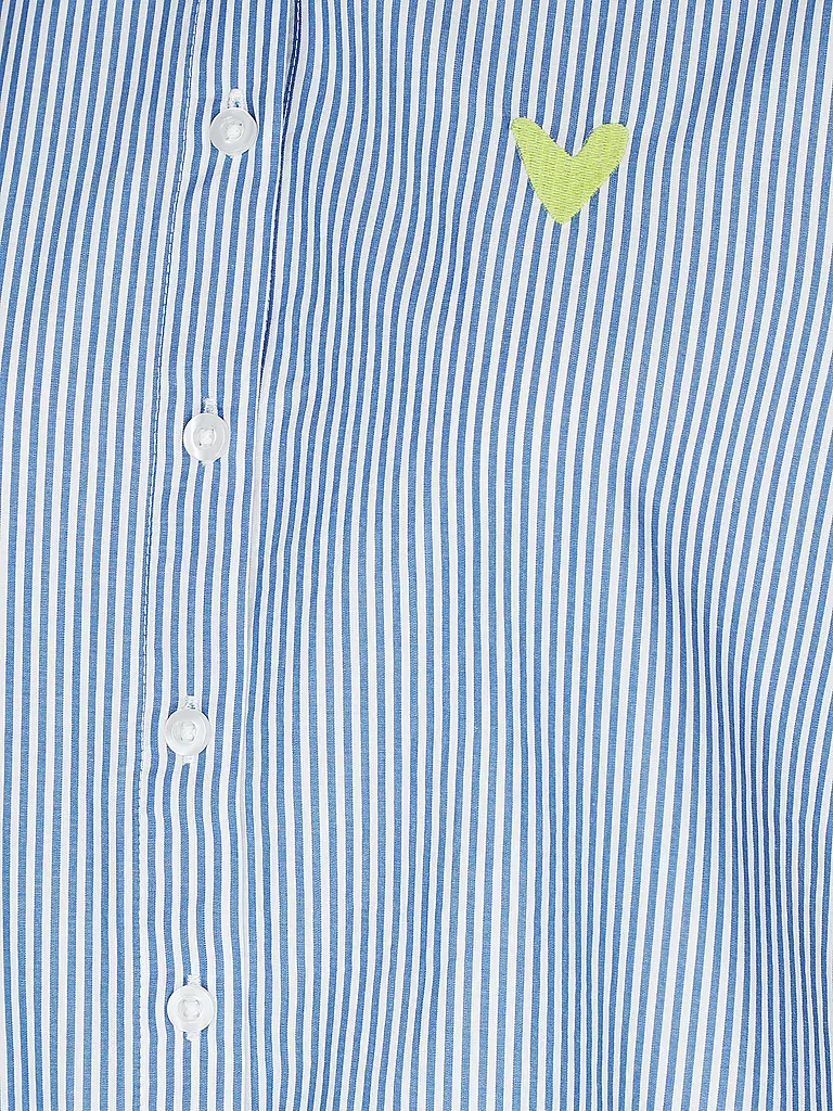 S.OLIVER Bluse blau