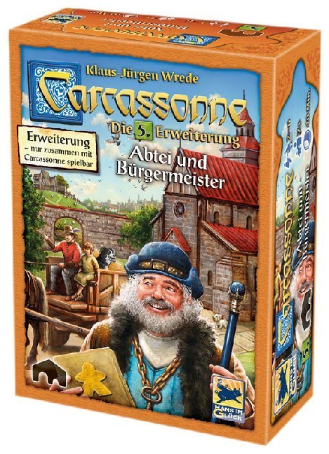 Carcassonne, Abtei & Bürgermeister (Spiel-Zubehör)