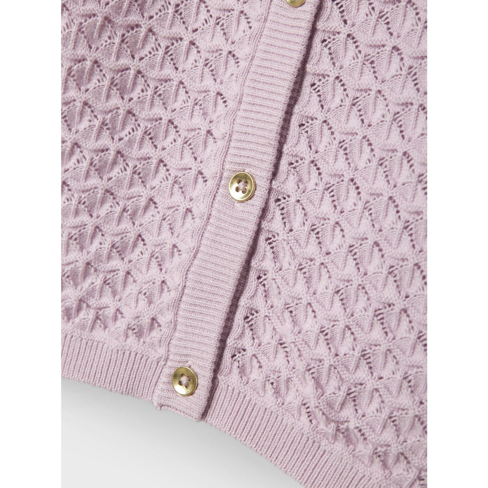 Køb Name It Winsome Orchid Tatine Strik Cardigan