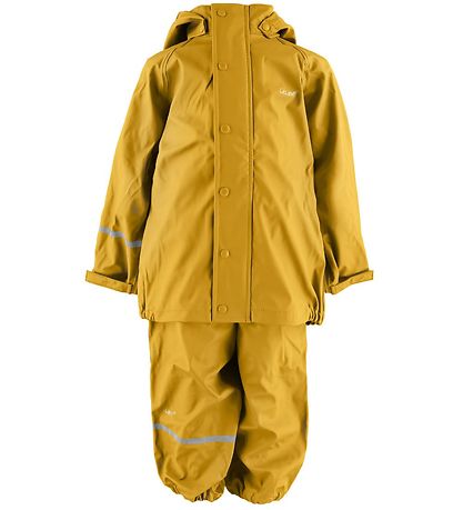 CeLaVi Regenkleidung m. Träger - PU - Gelb