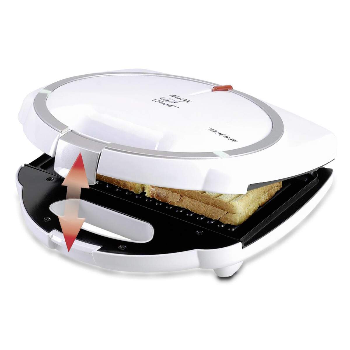 Sandwichtoaster Tasty Toast weiss
