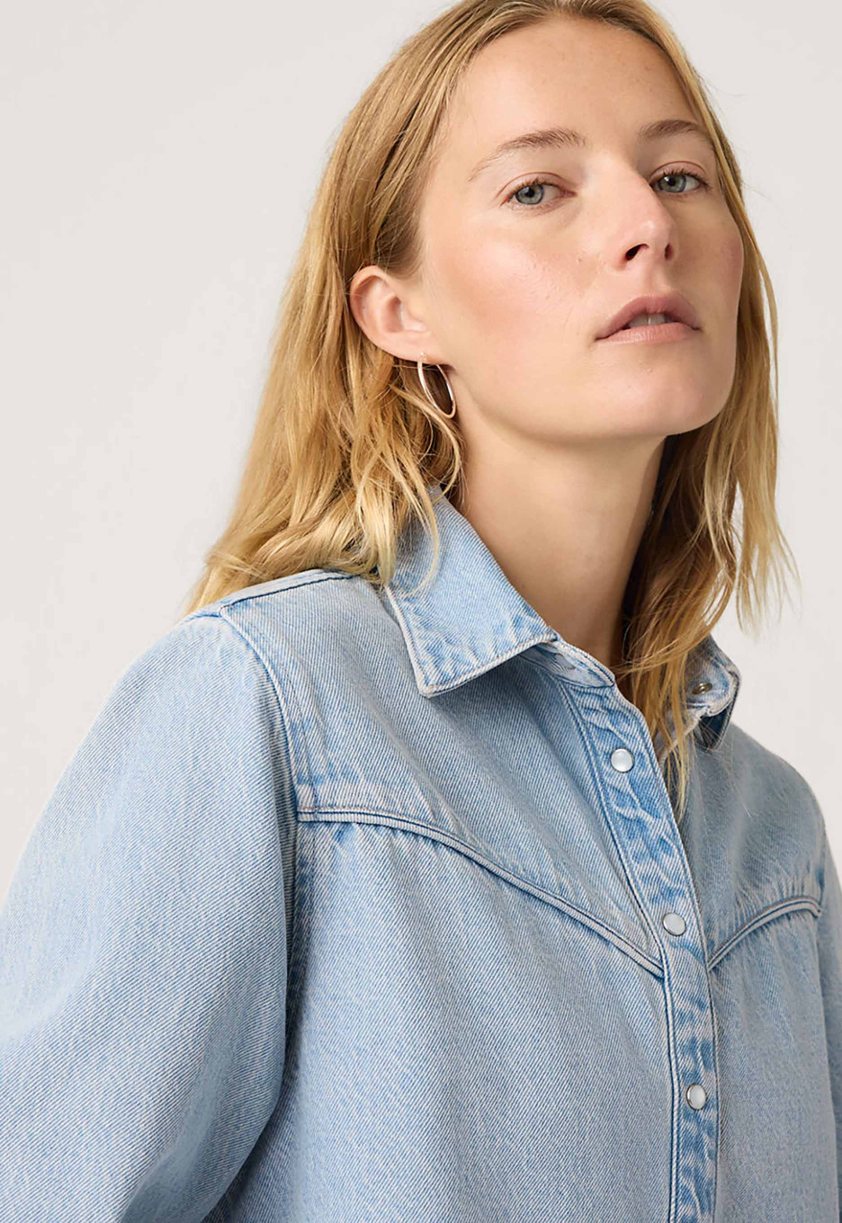 Levi's Logan Tencel Shacket Blouse
