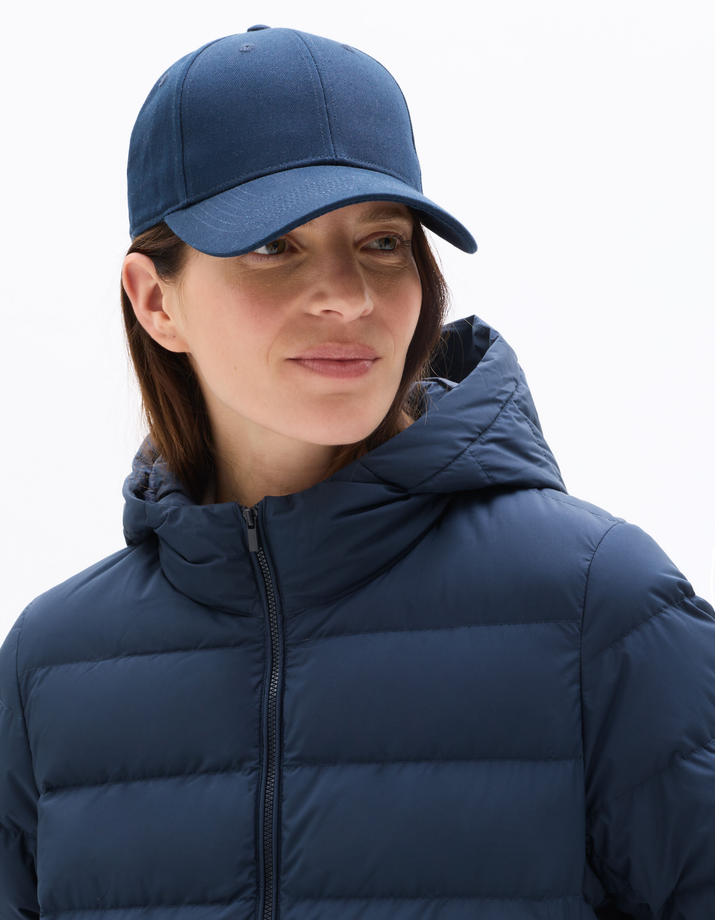 Doudoune Downwarm light en duvet à capuche - marine