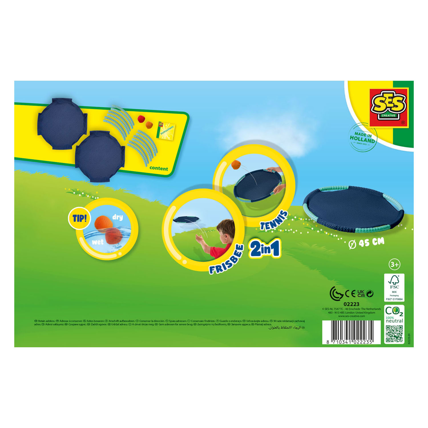 Tennis en Frisbee Fun