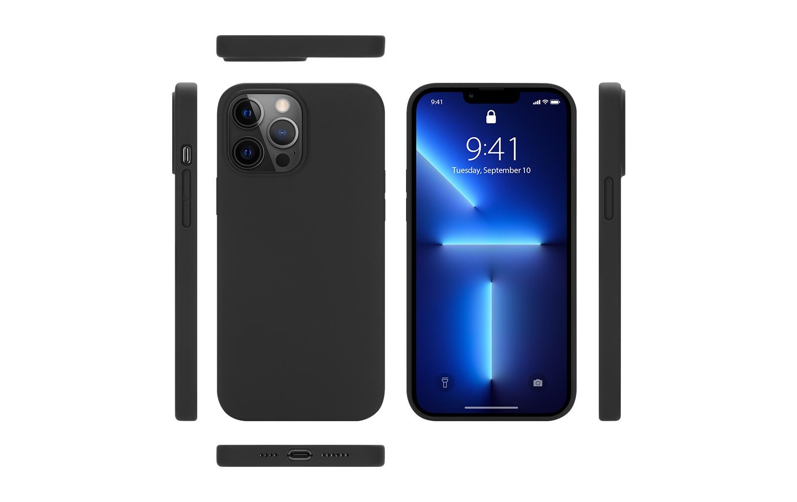 Back Cover StyleShell Shock MagSafeiPhone 15 Pro Max SchwarzSchutzhülle mit MagSafe für das Apple iPhone 15 Pro Max