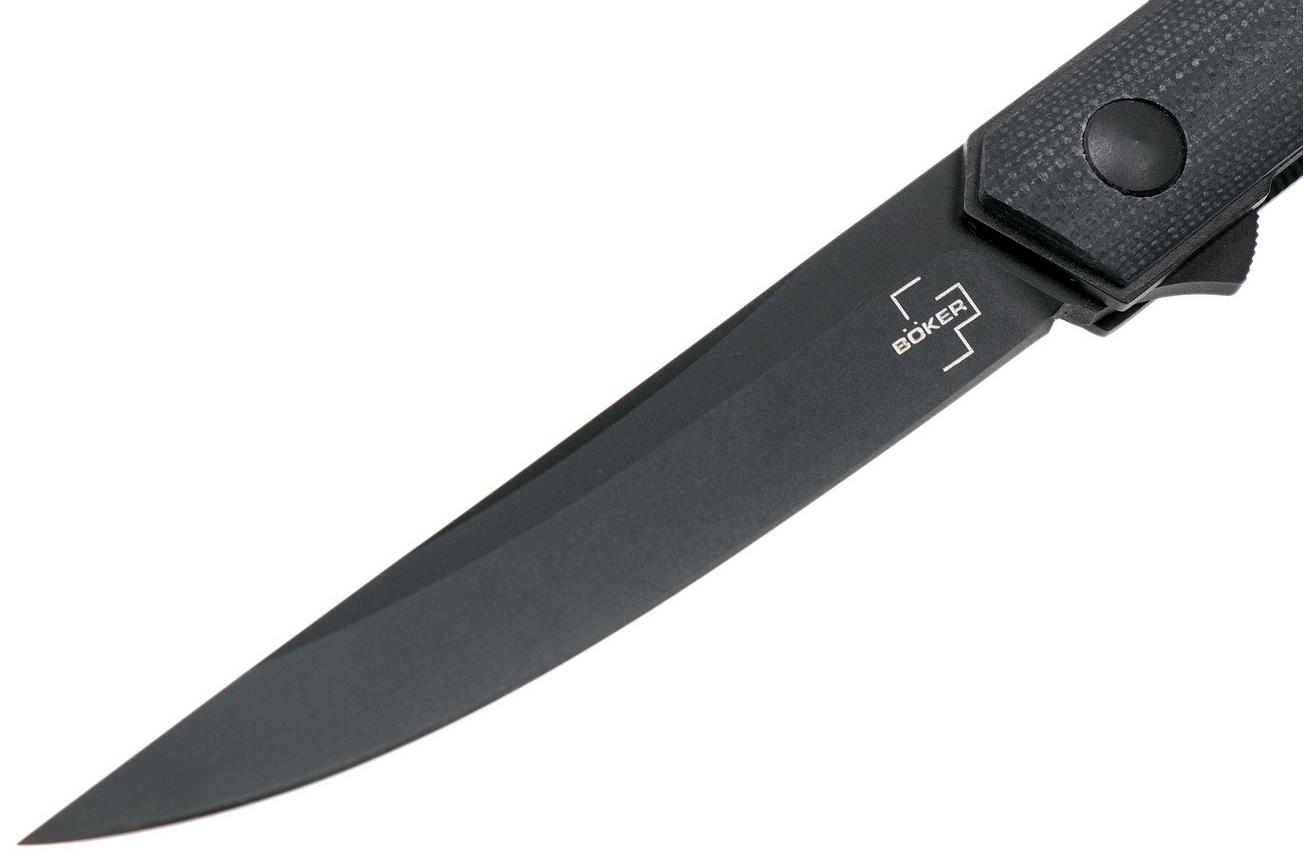 Böker Plus Kwaiken Air Mini G10 All Black 01BO329 zakmes, Lucas Burnley design