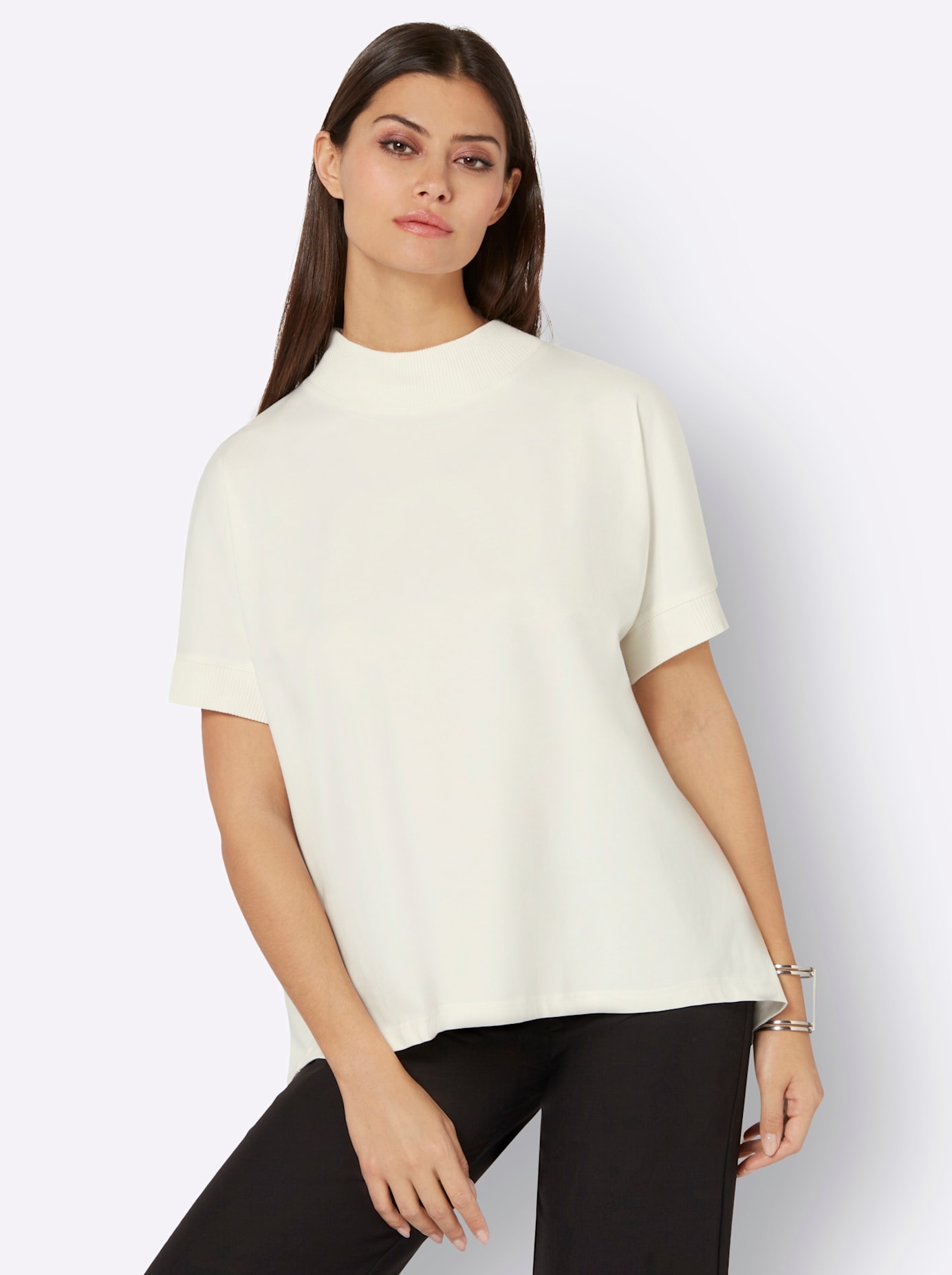creation L Rollkragenshirt »Stehkragen-Shirt«, 1 Stk.