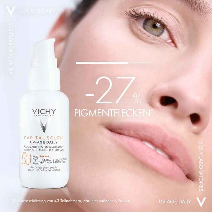 Vichy Capital Soleil UV-Age getönt LSF 50 + , 2x40 ml