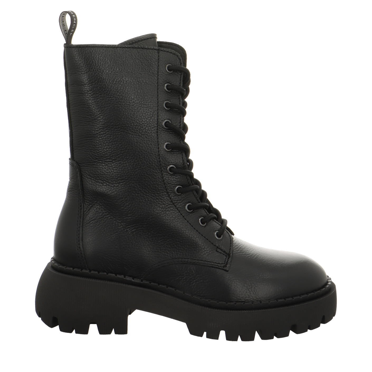 Schnürboots schwarz