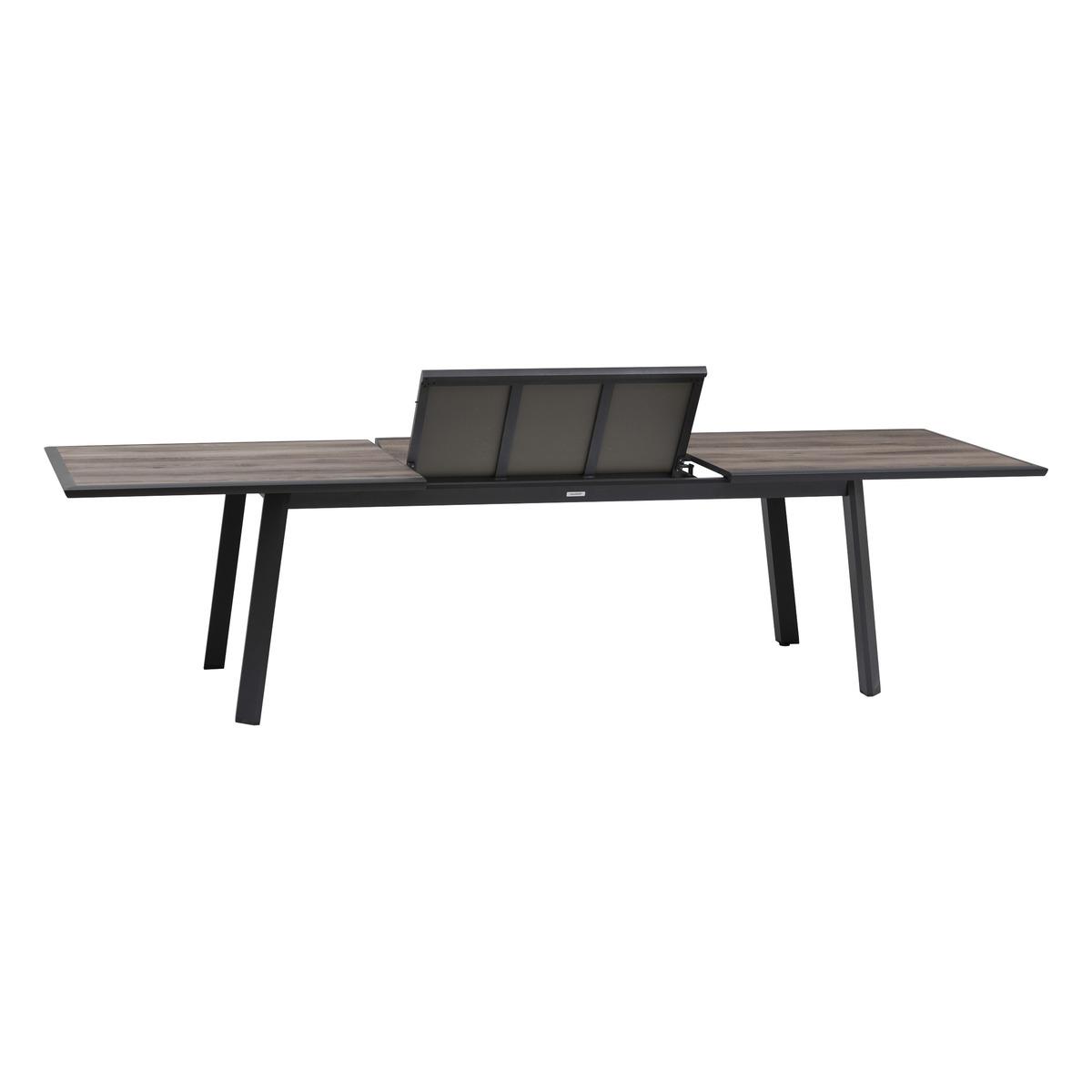 TABLE PAVANE EXTENSIBLE PECAN 12 PLACES