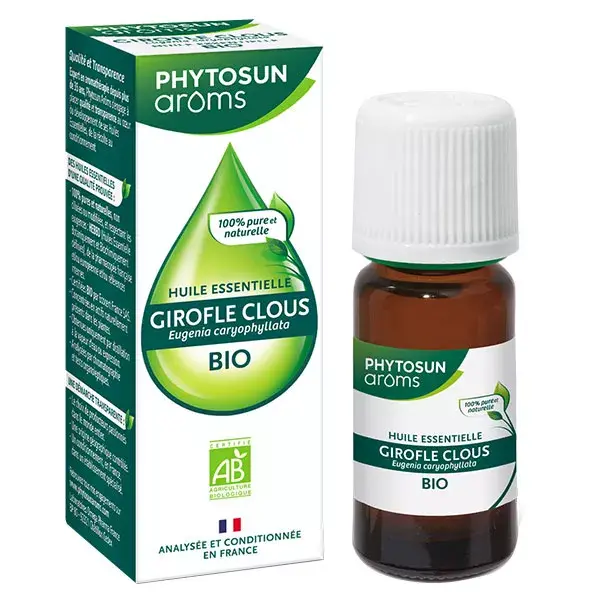 Óleo Essencial de Cravo Orgânico Phytosun Arôms 10ml