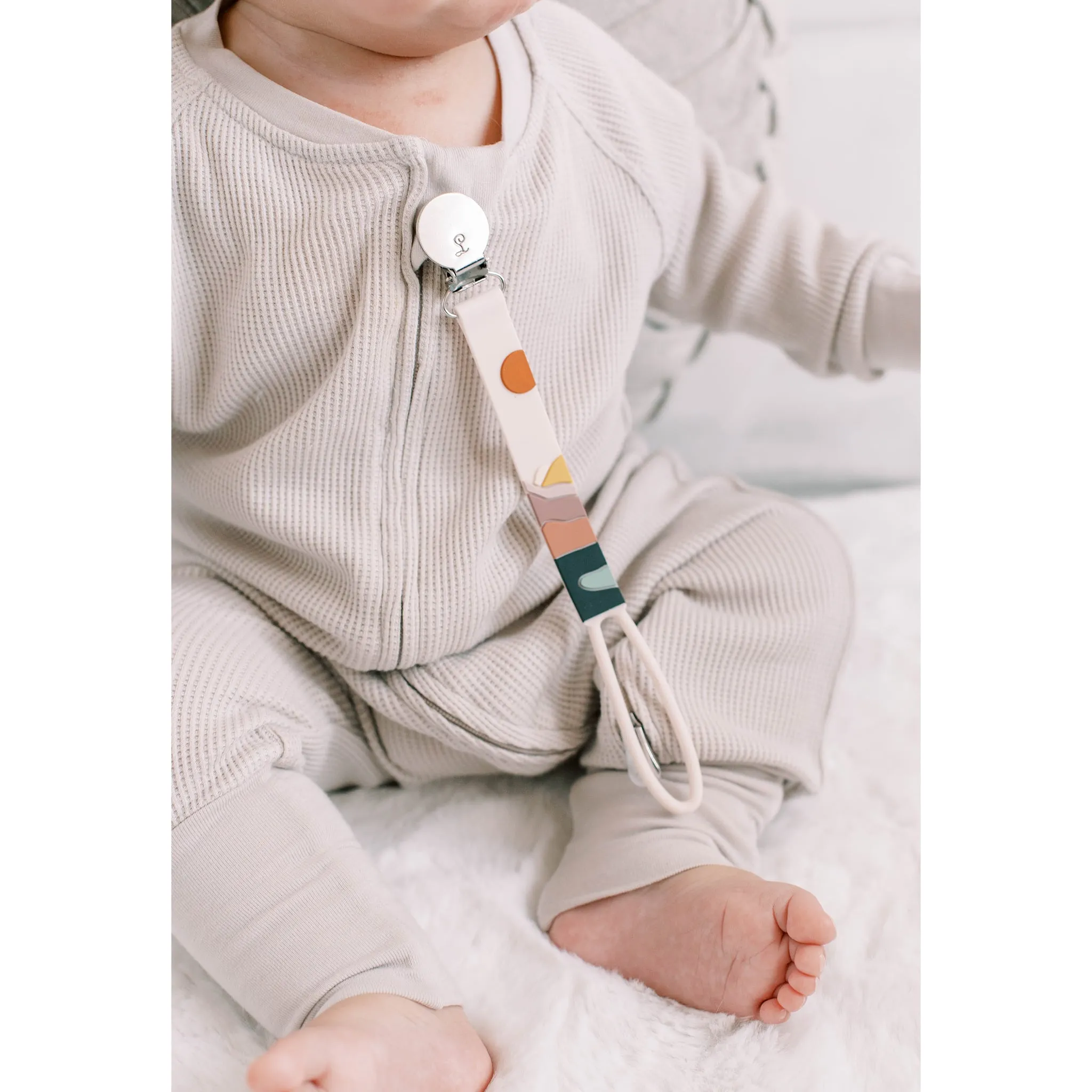 Loulou Lollipop Attache-Suce en Silicone - Canyon