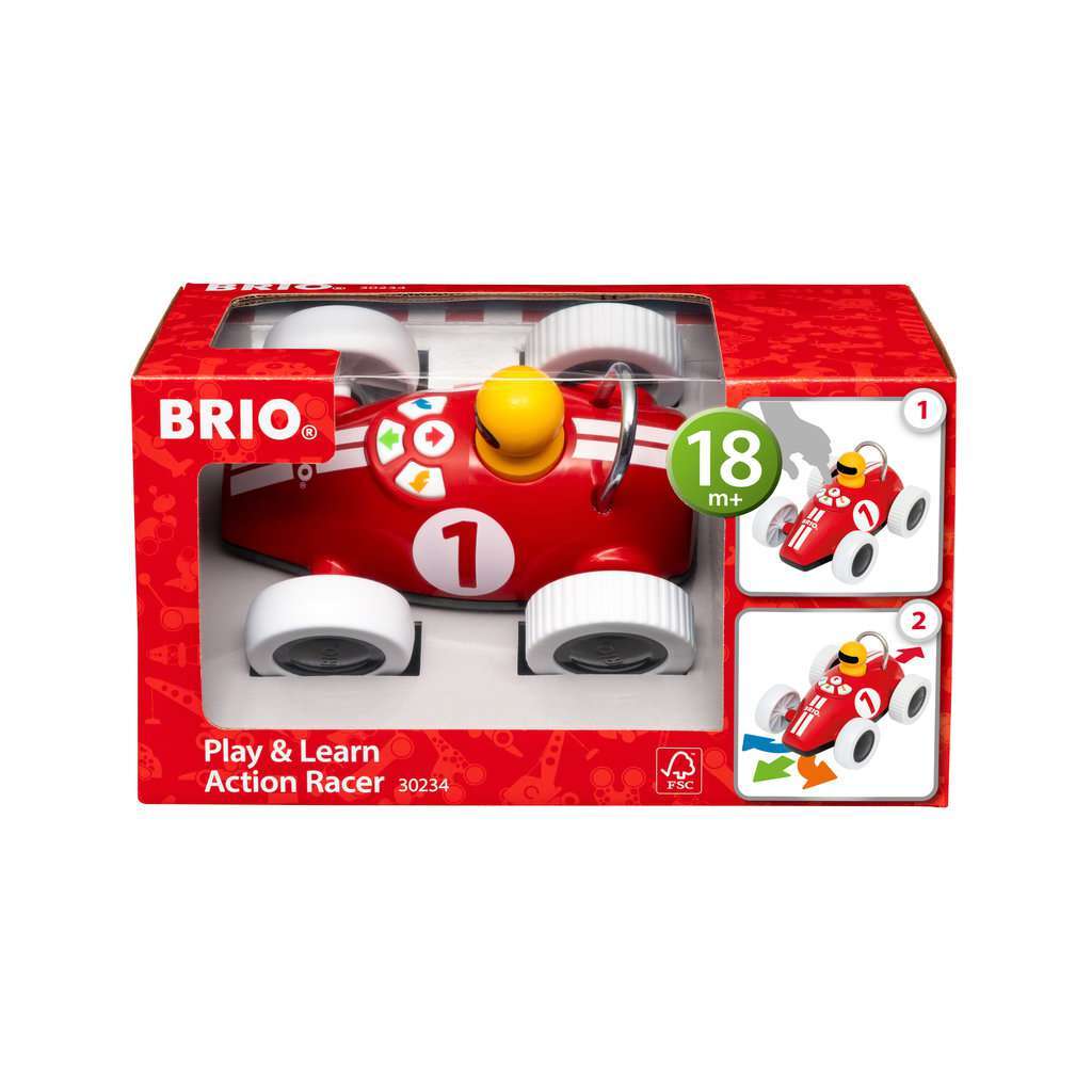BRIO Spiel Play & Learn Rennwagen
