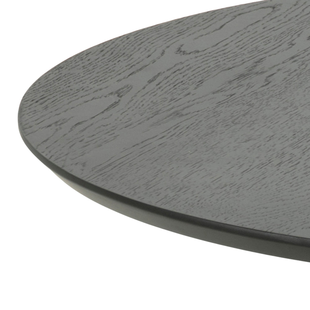 Glasgow Salontafel - Ø80 cm - Zwart