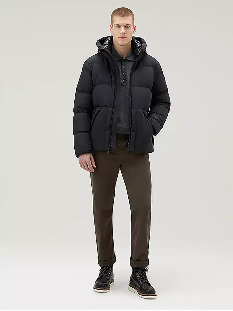WOOLRICH Daunenjacke SIERRA schwarz