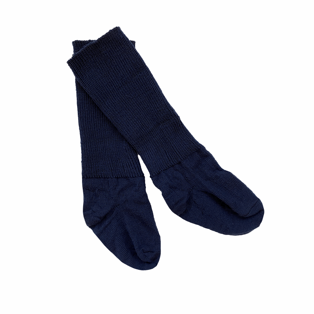 Non Slip Socks Wool Midnight Blue - GoBabyGo - Rumpetroll