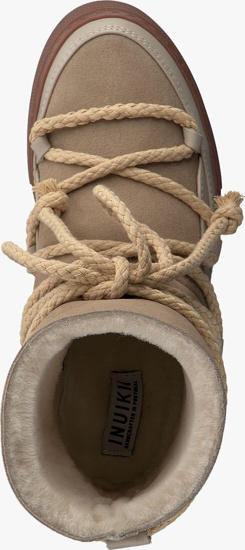 INUIKII beige inuikii enkelboots classic wedge