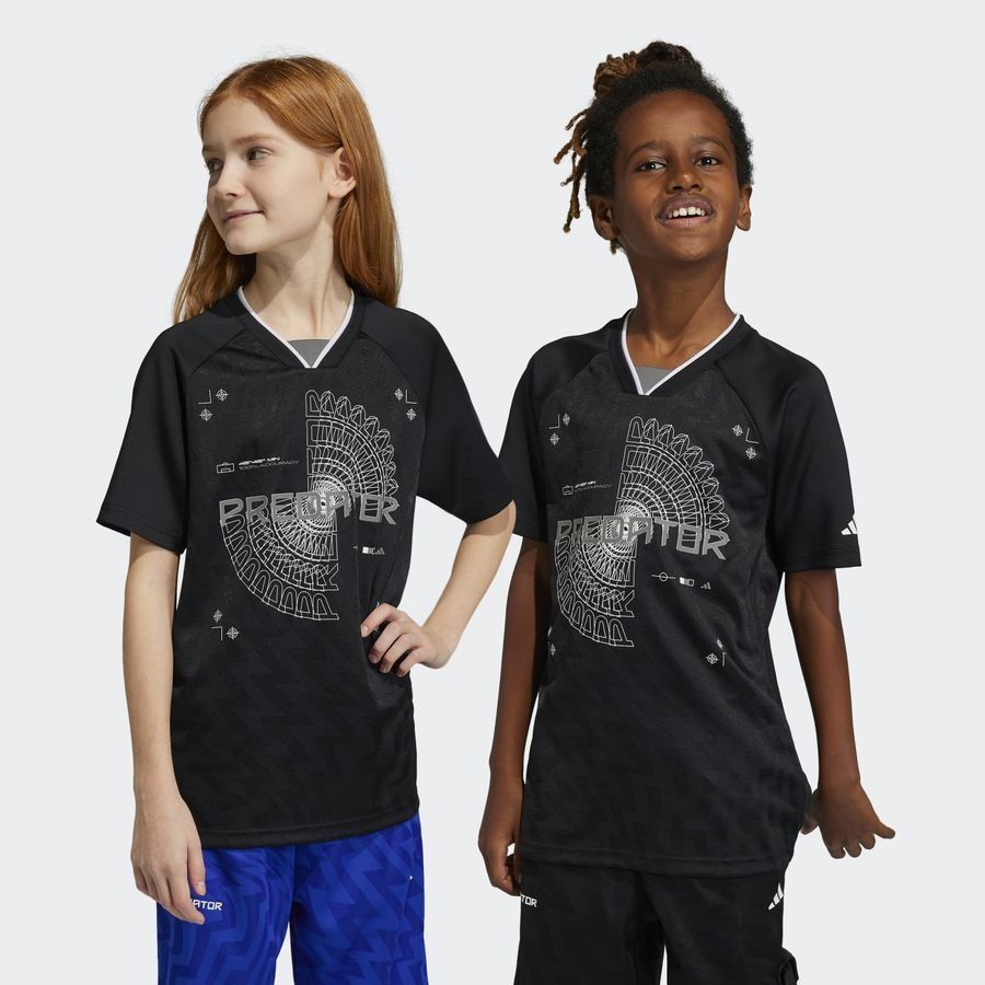 adidas T-Shirt Predator - Noir/Gris/Blanc Enfant