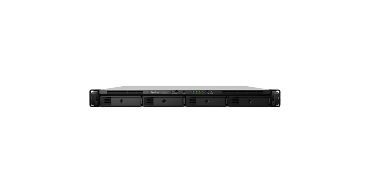 SynologyRackStation RS1619xs+ nas  (2x USB-A 3.2 (5 Gbit/s), RS-232, 4x LAN, RAID, Incl. redundante voeding)