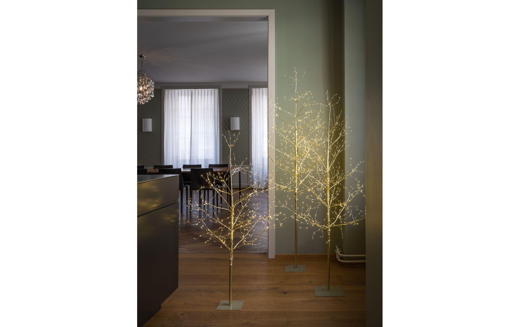 Baum Champagne, 570 LEDs, 150 cmWeihnachtsbaum mit Beleuchtung