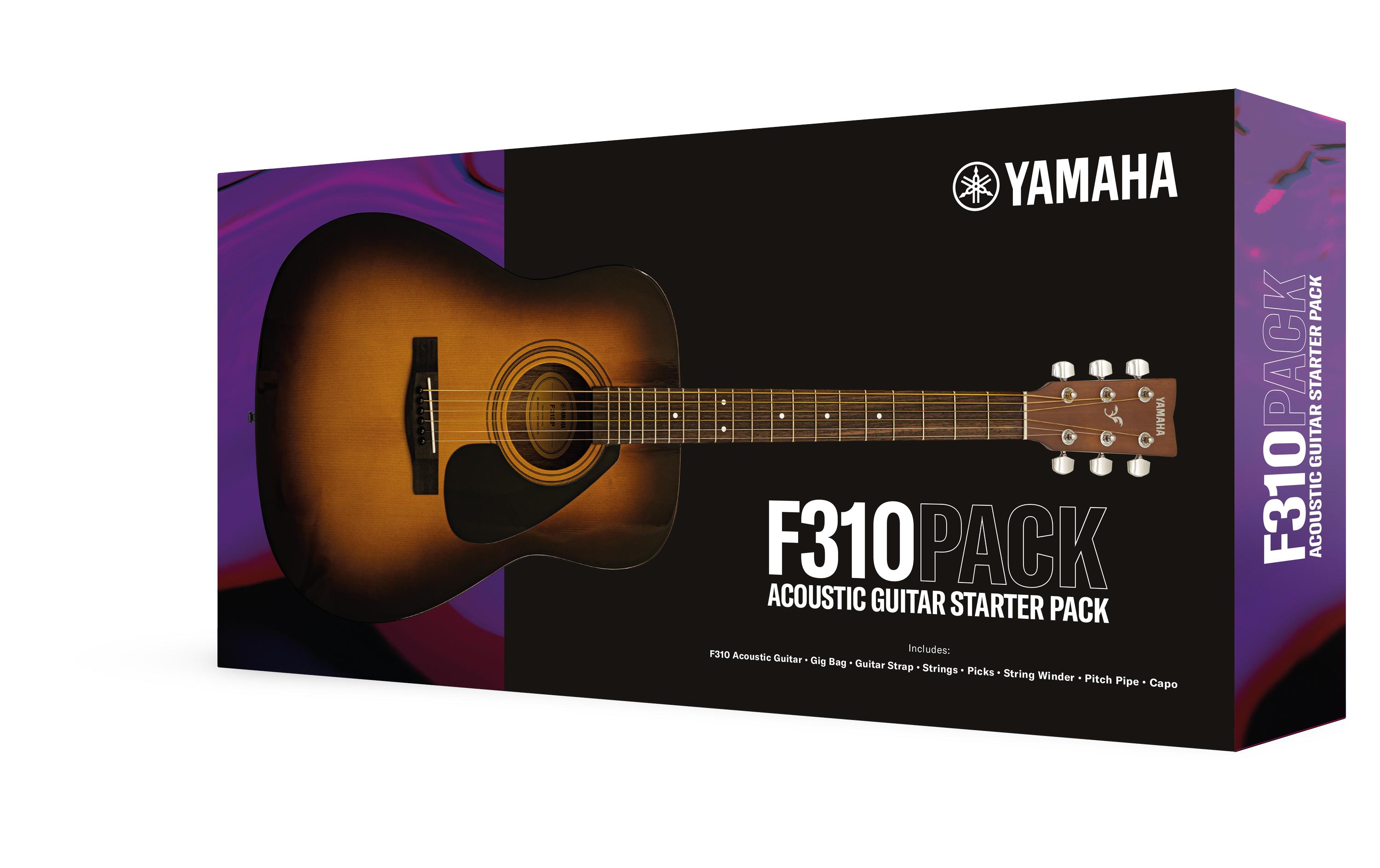 Westerngitarre F310P – Tobacco Brown Sunburst<br>Akustikgitarrenset