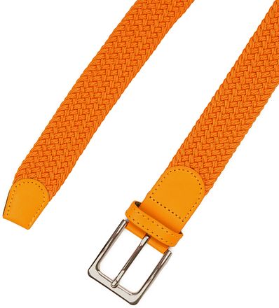 Suitable Geweven Riem Oranje Riem Elastisch Oranje kopen