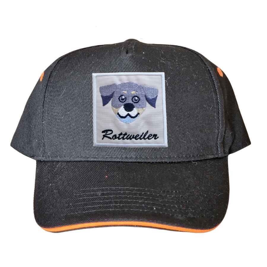 BONÉ DE CÃO ROTTWEILER